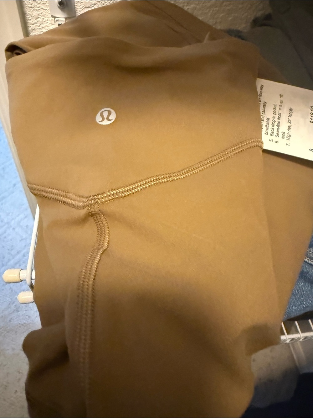 Lululemon nulu High-Rise Leggings - Camel Brown